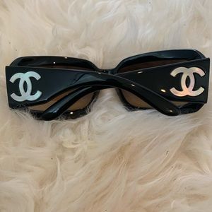 Early 2000’s Classic Chanel Wrap Sunglasses